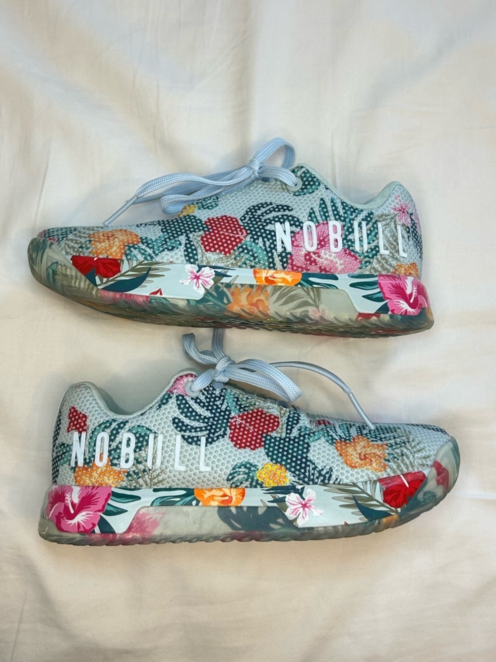 NOBULL Outwork Edge Training Shoes Tropical Sky Women’s Size 6 - Picture 5 of 8